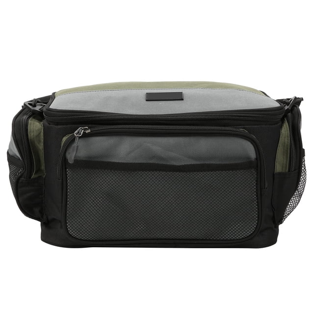 Lure Bag, Waterproof Mesh Pocket Design Fishing Tackle Bags Easy To Use Detachable Adjustable Shoulder Strap For Fishing Accessories For Fishing Bag
