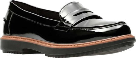 clarks raisie eletta women's penny loafers