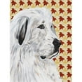 thumbnail image 1 of Carolines Treasures SC9690GF Great Pyrenees Fall Leaves Flag Garden Size, 1 of 3