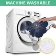thumbnail image 4 of Blue Pioneer Flower Rectangle Tablecloth 60"x84",Waterproof Polyester Rectangle Table Cloth, Wipeable Spillproof Polyester Tablecloth for Dining, Camping, Indoor and Outdoor, 4 of 5