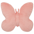 thumbnail image 1 of Bouclair Blanka Pink Butterfly Decorative Cushion, 1 of 3