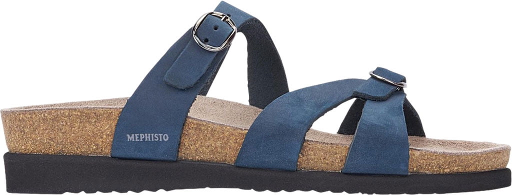 Women's Mephisto Hannel Navy Nubuck 9 M - Walmart.com