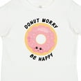 thumbnail image 4 of Inktastic Donut Worry Be Happy Pink Sprinkle Donut` Boys or Girls Toddler T-Shirt, 4 of 5