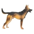thumbnail image 3 of Modelo De Perro De Simulación, Juguete De Perro Pastor Alemán Textura Realista Mejora La Curiosidad Conocimiento Animal Resistente Aprendizaje PVC Para Niños Para Decoración, 3 of 7