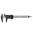 thumbnail image 3 of Caliper, Plastic Vernier Inch And Millimeter Conversion Measuring Tool, Measuring Outside Depth Steps Measuring Inside Depth Steps For Household DIY Measurment, 3 of 8