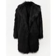 thumbnail image 5 of Xdegoge Mens Coat Luxury Long Jacket Fluffy Winter Warm Overcoat Lapel Collar Thick Outerwear for Party Fashion Clubwear Streetwear, 5 of 8