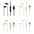 thumbnail image 5 of Joernso Type-C In-Ear Wired Headphones with Mic High-Quality Sound Noise Isolation Hands-Free Calling Earphones, 5 of 8