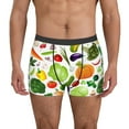 thumbnail image 2 of Goofa Vegetables2 Printed Men's Boxer Briefs Underwear, Moisture-Wicking Underwear, Trunk,Soft and Breathable Cotton Underwear-X-Large, 2 of 9