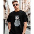 thumbnail image 1 of Camisetas de manga corta Cool Girl para hombre, camisetas de cuello redondo, 1 of 8