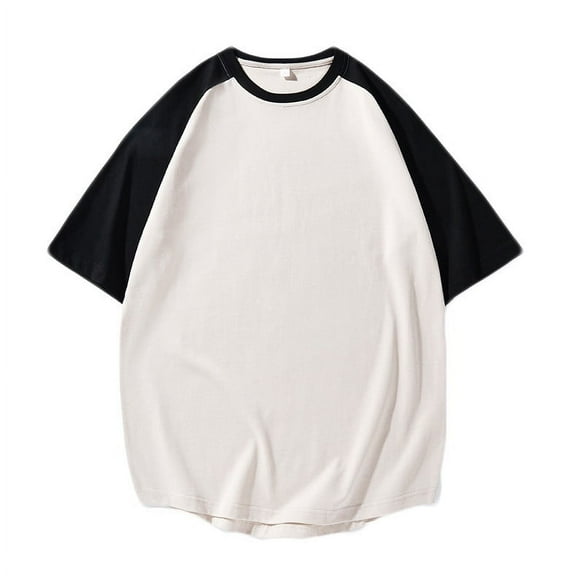 Plus Size T-Shirts for Men M-4X Big and Tall Short Sleeve Crewneck Tees Tops Mens Casual Color-Block Pullover Going-Out Tshirts Shirts