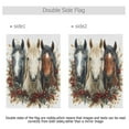 thumbnail image 5 of Ryvnso Horses Pattern Garden Flag 12x18 Inch Double Sided Seasonal Yard Decoration, 5 of 6