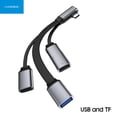 thumbnail image 1 of Hagibis Adaptador USB-C 4 en 1 con Lector de Tarjetas SD/TF y Puertos USB 3.0/2.0 para Teléfonos, Laptops y iPads, 1 of 7