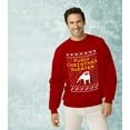 thumbnail image 2 of Tstars Pugly Christmas - Funny Pug Ugly Christmas Xmas Party Sweatshirt Medium Black, 2 of 5