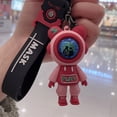 thumbnail image 4 of Pendant Keychain Pendant Cute Cartoon Keyring Environment Friendly Car Key Pendant Silicone Metal Keyring, 4 of 5
