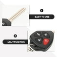 thumbnail image 3 of Phenofice Universal Keyless Entry Car Kit for Remote Start with Plastic Remote Controller Multi Color Easy Installation, 3 of 8