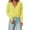 Yellow, variant on Kureaily Women's Lightweight Knit Cardigan Long Sleeve Short V Neck Open Front Sweater Casual Wear With Pockets For Spring Fall Winter Womens Long Cardigan