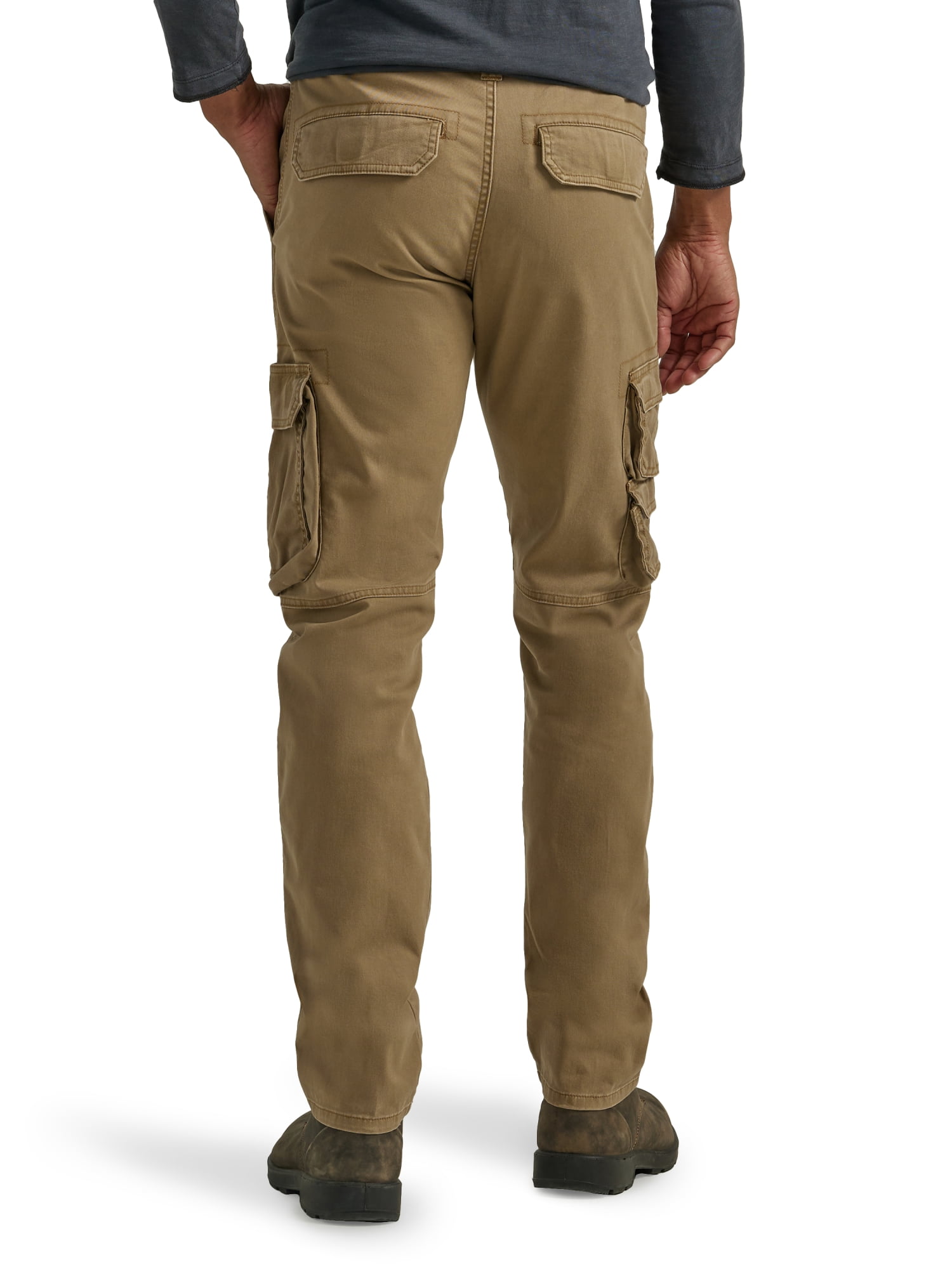 Wrangler® Men's Stretch Taper Leg Regular Fit Cargo Pant - Walmart.com