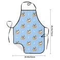 thumbnail image 2 of Sikiie Terrier Aprons for Kitchen Cooking Aprons, Chef Apron for Men Women Chef, 2 of 7