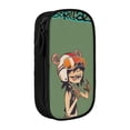 thumbnail image 2 of Gorillaz Pencil Case Durable Pen Carrying Case Lightweight Pencil Bag Pouch Box Organizer Pencase Black, 2 of 8