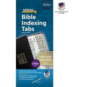 Tabbies 133605 Bible Tab Large Prt O&N Testmn With Catholic Bks Gold