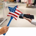 thumbnail image 6 of Luoshdecor 4th of July Magic Tap Payment Wand, Fairy Wand Design with Star Handle, Funny Tech Gadget Gift, 6 of 7