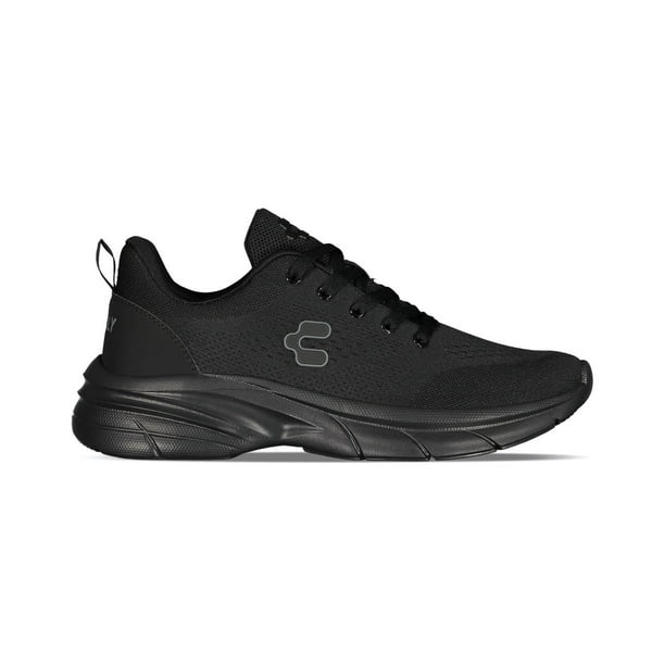 Tenis Charly Relax Walking Hombre Ergonomico negro Walmart - Main Image
