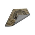 thumbnail image 4 of Rugsotic Carpets Hand Tufted Wool Eco-Friendly Area Rugs - 5'x8', Rectangle, Black Gold, Modern Contemporary Design, High Pile Handmade Anti Skid Rugs for Living Room, Bed Room (K00131), 4 of 5