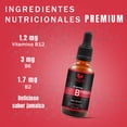 thumbnail image 3 of Vitamina B Focus Natural SmartNutrition Complejo B Vitamínico en Gotas 50 ml Sabor a Hibiscus Essentials, 3 of 6