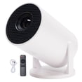 thumbnail image 2 of Portable Projector, 270 Adjustable Movie Projector WiFi  Multiple Interfaces with Remote Control for Smartphone Black,White, 2 of 7
