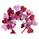 thumbnail image 2 of Puntoco Diadema para el día de San Valentín Diadema para fiestas navideñas Accesorios para el cabello para el día de San Valentín para niñas y niñas, 2 of 5