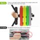 thumbnail image 4 of QinaQin Barra hexagonal trap bar para entrenamiento de fuerza con asas ajustables, capacidad máxima de 400 lb, ideal para sentadillas, peso muerto y press de hombro, 4 of 7