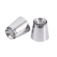 thumbnail image 1 of Shisuyan 2Pcs Cake Decorating Tips Sphere Tips Stainless Steel Icing Piping Nozzles Tips for Pastry Cake Fondant Cupcake, 1 of 8
