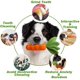 thumbnail image 3 of Juguetes para masticar con sonido para perros que mastican agresivamente, juguetes de goma con forma de zanahoria para entrenar y limpiar, juguetes interactivos resistentes para perros medianos, 3 of 5