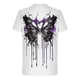 thumbnail image 5 of Camisetas de Manga Larga para Hombres Imprimir Casual Cuello Redondo Camiseta de Manga Corta, Camisetas de Manga Larga para Hombres Algodón, 5 of 5