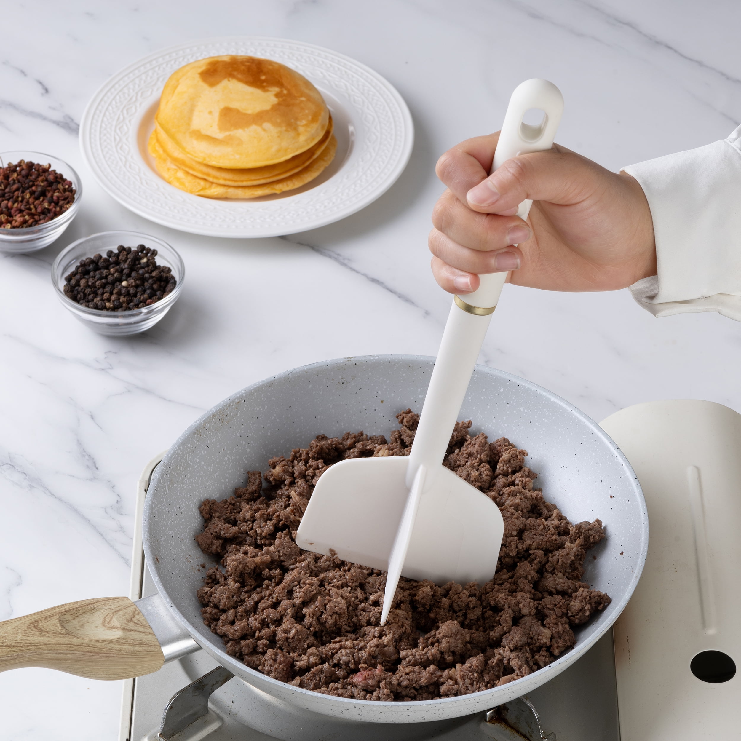 Cook with Color Meat Chopper – Heat-Resistant & Non-Stick Safe