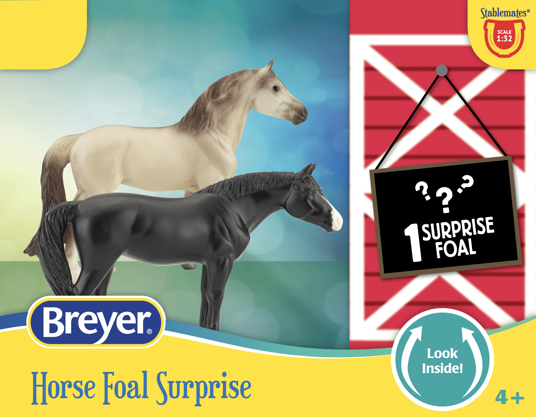 Breyer Horses Stablemates Size Mystery Foal Set #8 Hanoverian & Paint #5938 