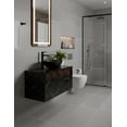 thumbnail image 1 of Gabinete de Baño Minimalista con Lavamanos Integrado, Mueble para Baño, Diseño Moderno con Puerta y Lambrín., 1 of 5