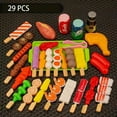 thumbnail image 1 of Baby Pretend Play Kitchen Toys Simulation Barbecue Cookware Cooking Mini Food Role Play Educational Gift Kitchen Items Girl Toys, 1 of 7