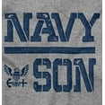 thumbnail image 2 of US Navy Son Military Anchor Logo Men Big & Tall Sweatshirt Brisco Brands 2X, 2 of 5