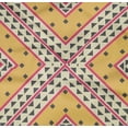 thumbnail image 4 of oneOone Organic Cotton Poplin Twill Fabric Diamond|Triangle & Check Geometric Print Fabric By The Yard 42 Inches Wide, 4 of 4