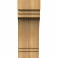 thumbnail image 2 of 6"W x 8"D x 16"H Pescadero Rough Sawn Corbel, Western Red Cedar, 2 of 9