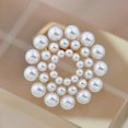 thumbnail image 1 of Ladies Elegant Faux Pearl Scarf Bufandas Hebilla Clip Joyas Regalos de Mujer para Boda Día de San Valentín Salvador Hebilla de clip de bufanda de perla, 1 of 10