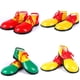 thumbnail image 5 of BRIGHTFUFU 1 par de zapatos de payaso de halloween botas vestido comedia unisex para adultos disfraces disfraces fiesta eventos suministros (verde), 5 of 7