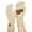 Beige, variant on Unisex Cable Knit Winter Warm Anti-Slip Touchscreen Texting Gloves, Confetti Oatmeal