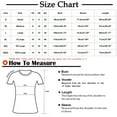 thumbnail image 3 of Kayannuo Womens Tops Shirts for Women Valentine's Day Women's Printed Round Neck Short Sleeve T-shirt Loose Top Blouses, 3 of 4