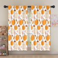 thumbnail image 5 of Thanksgiving and Fall Decor Golden Autumn Kitchen Curtains 2 Pack Rod Pocket,52x63in Kitchen Curtains Fall Holiday Long Curtain, 5 of 5