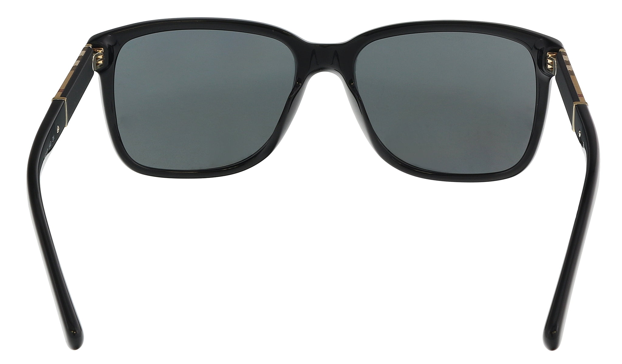 Men's BE4181-300187-58 Black Square Sunglasses