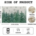 thumbnail image 5 of Snowman Trees Christmas Placemats, 12x18 Inch Seasonal Winter Xmas Holiday Washable Table Mats Set of 4, Thanksgiving Party Kitchen Dining Decoration (Christmas Day -1, 12‘’x18‘’), 5 of 5