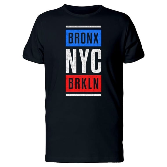 Bronx Nyc Brooklyn Tee Men's -Image by Shutterstock