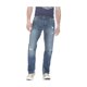 thumbnail image 1 of Jeans desgastados de Pierna recta Aeropostale Azul 32W x 30L, 1 of 3